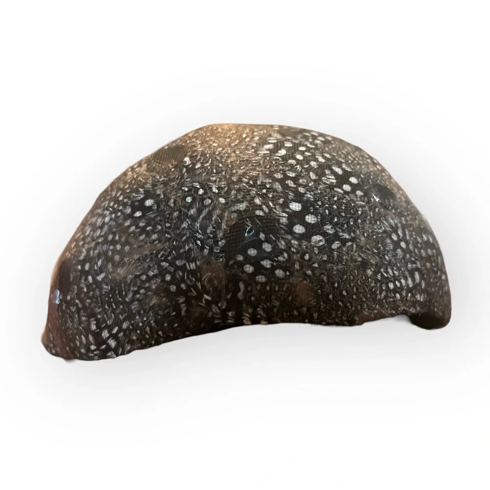 Lemington Vintage Cloque Hat- Feather, Netting & Sequin Disks, The Block Co. - Picture 5 of 9